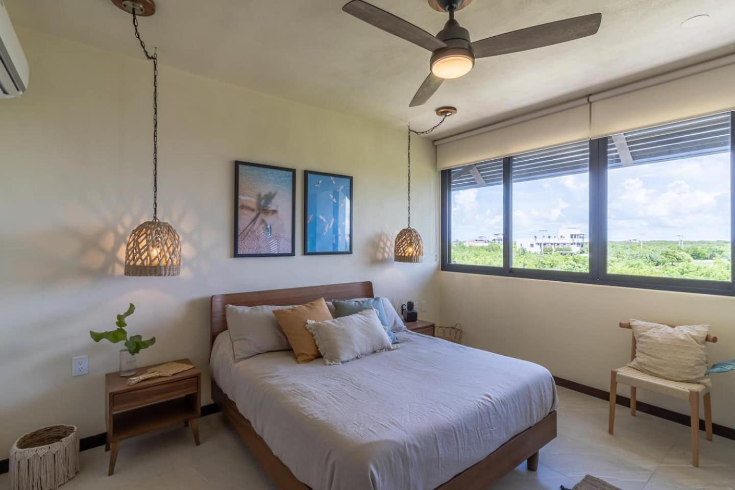 Hermoso Departamento Con Vista Al Mar Holbox Eksteriør billede