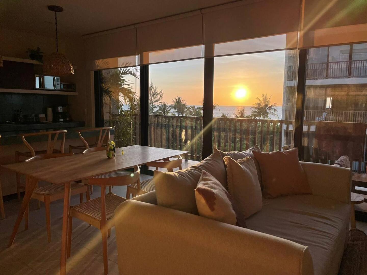 Hermoso Departamento Con Vista Al Mar Holbox Eksteriør billede