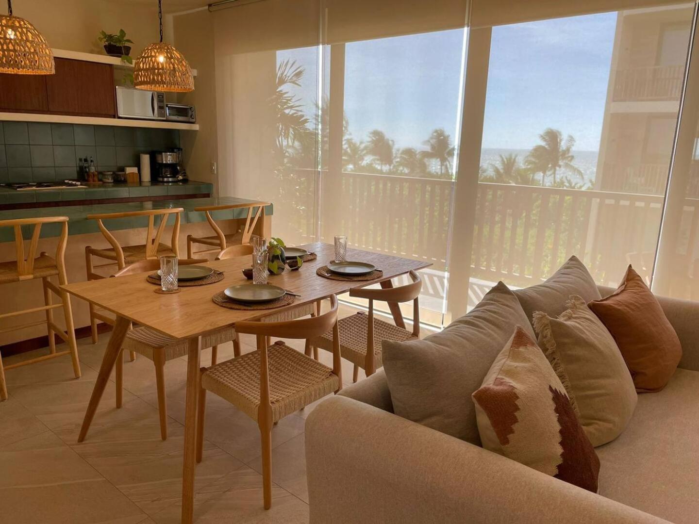 Hermoso Departamento Con Vista Al Mar Holbox Eksteriør billede