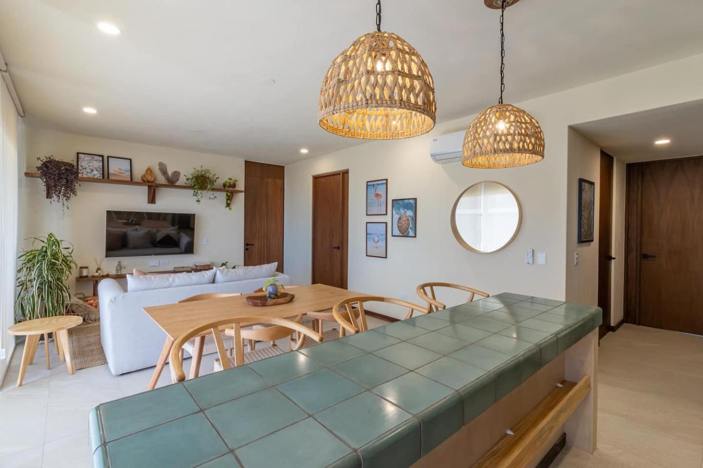 Hermoso Departamento Con Vista Al Mar Holbox Eksteriør billede