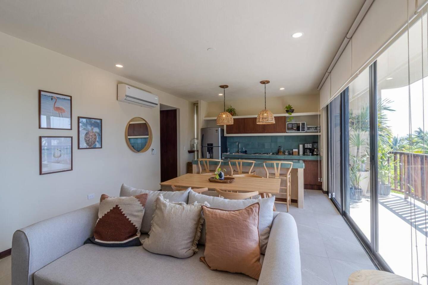 Hermoso Departamento Con Vista Al Mar Holbox Eksteriør billede